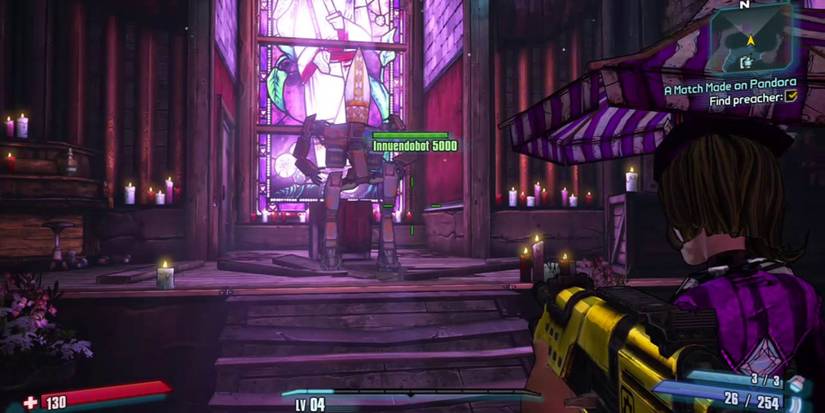 Borderlands 2 Innuendobot 5000 Preacher with priest hat