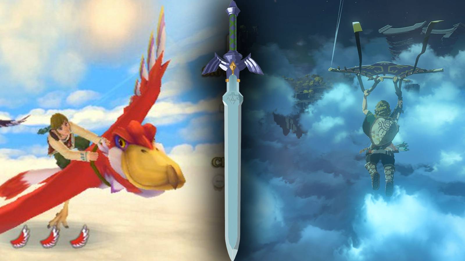 BOTW Master Sword Wayward Sword TOTK