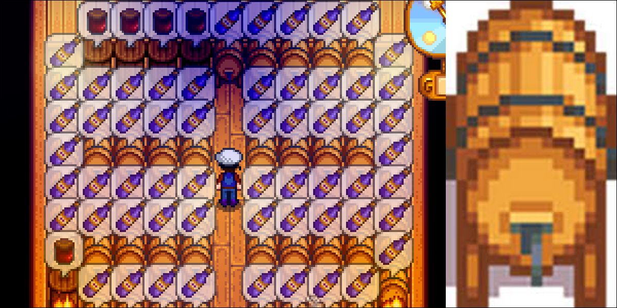 Stardew Valley kegs and wine 
