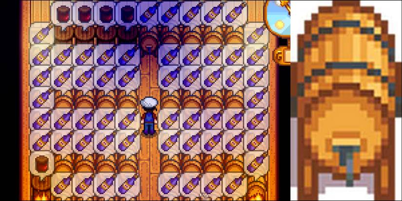 Stardew Valley kegs and wine 