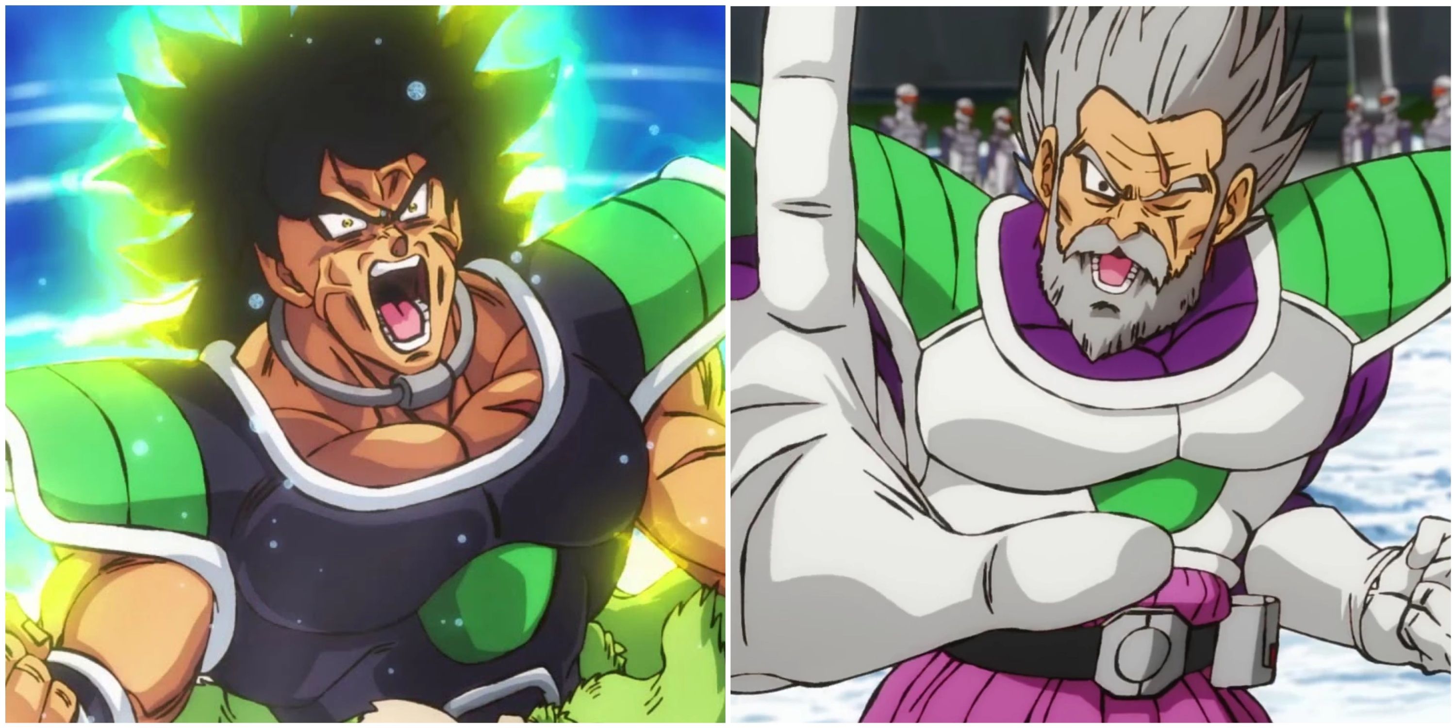 Broly and Paragus in Dragon Ball Super: Broly