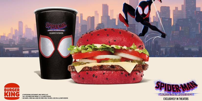 Burger King Spider-verse burger