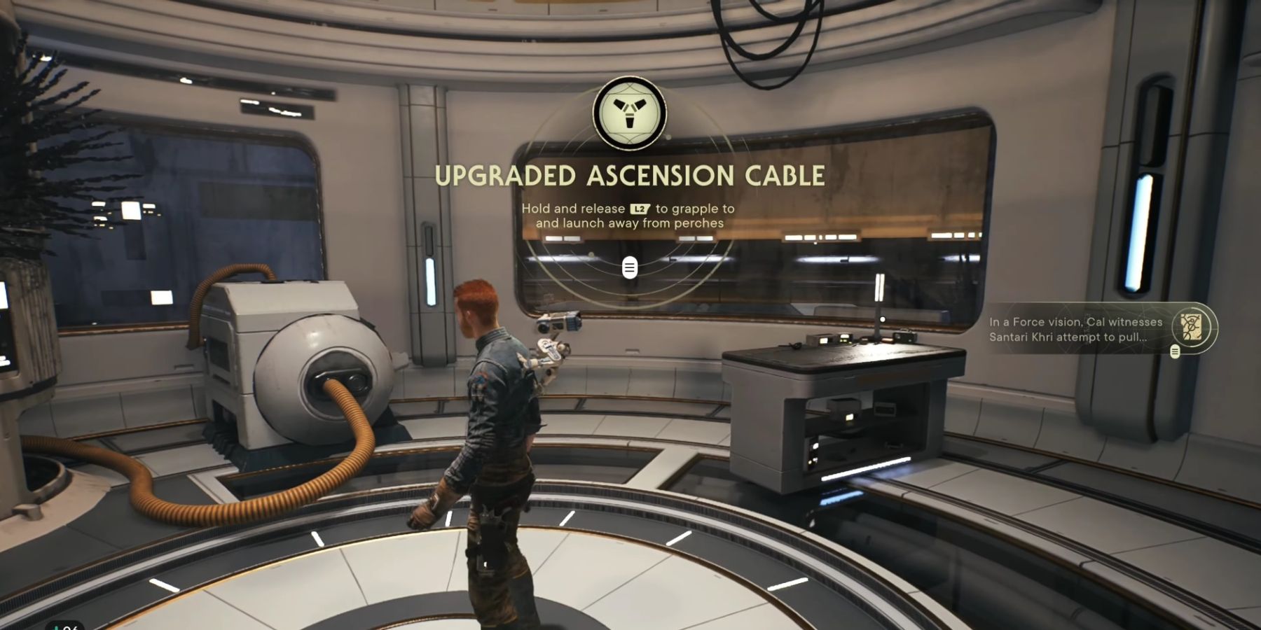 Cal gets the Upgraded Ascension Cable in Star Wars Jedi: Survivor