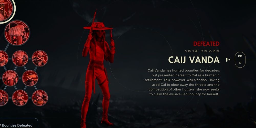 caij vanda character screen