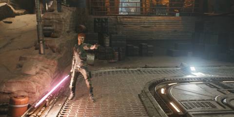 Cal’s Blaster Stance in Star Wars Jedi: Survivor
