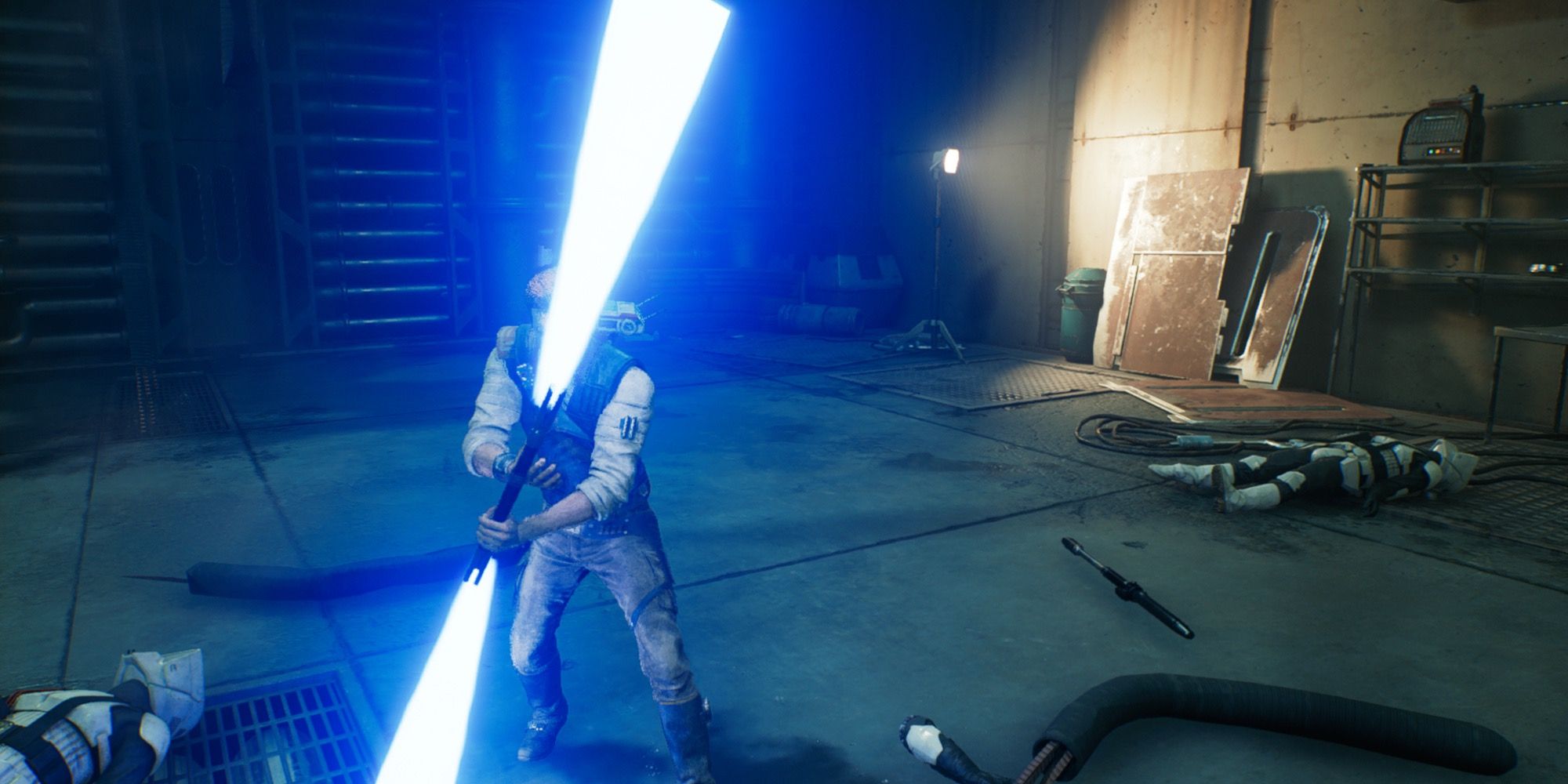 Cal’s Double-Bladed Stance in Star Wars Jedi Survivor