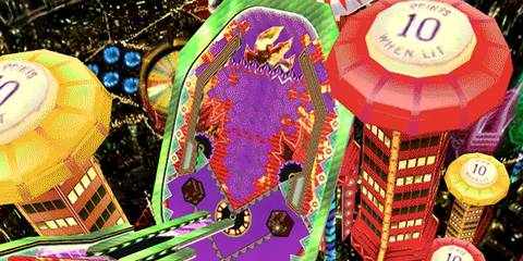 A pinball machine from Casino Park in Sonic Heroes