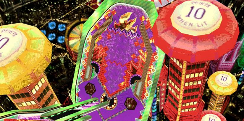 A pinball machine from Casino Park in Sonic Heroes