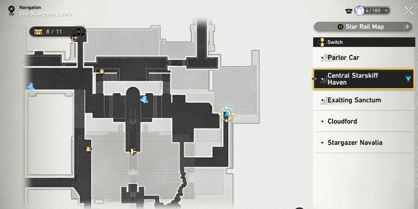 central starskiff haven chest 10 location in honkai star rail