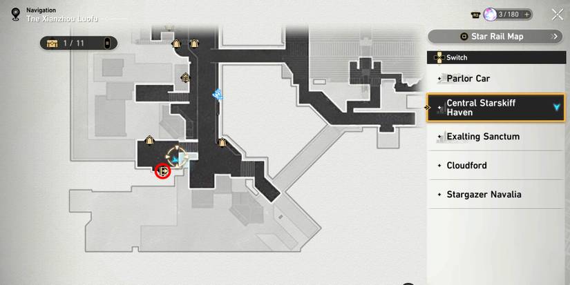 central starskiff haven chest 2 location in honkai star rail