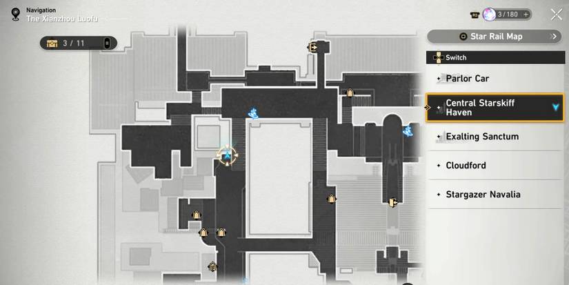 central starskiff haven chest 5 location in honkai star rail