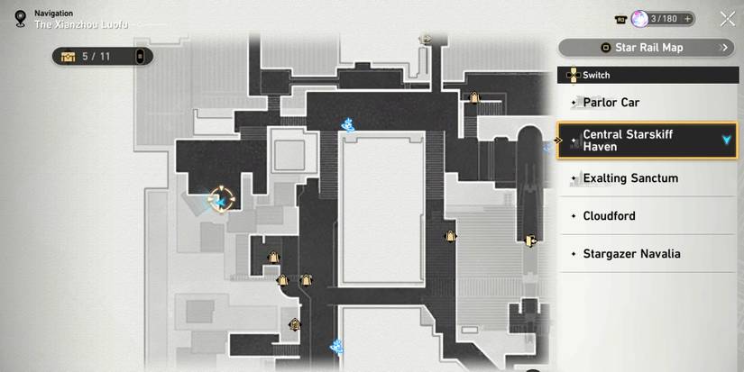 central starskiff haven chest 6 location in honkai star rail