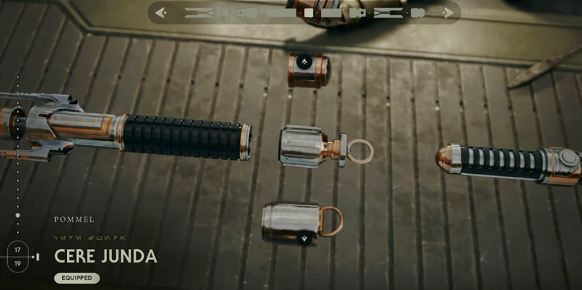 cere junda pommel in star wars jedi: survivor