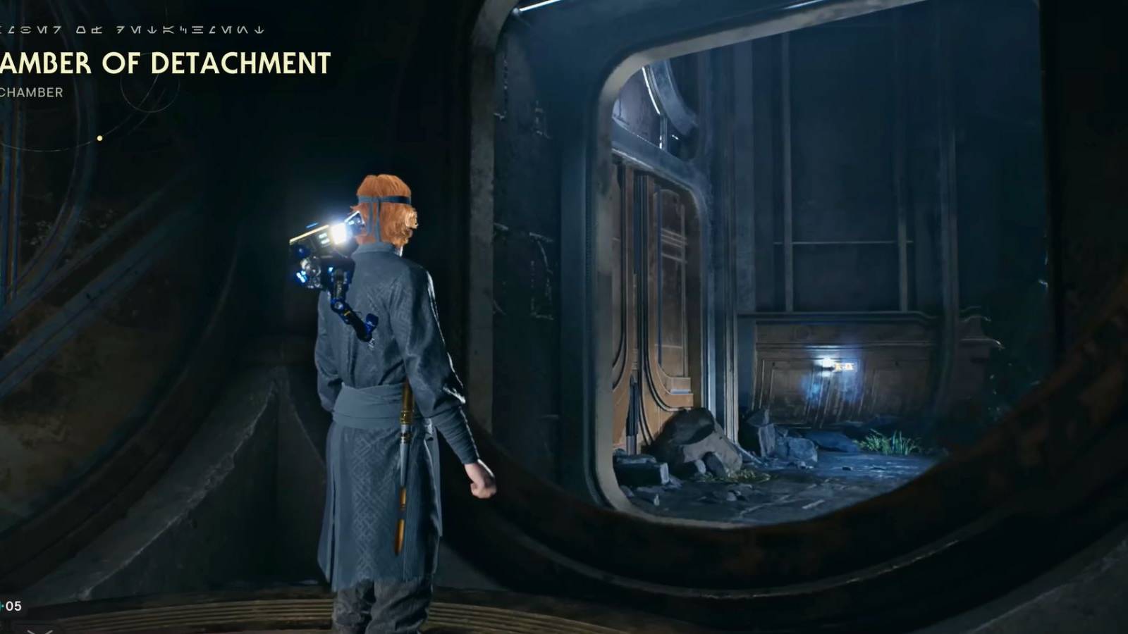 image showing the chamber of detachment.