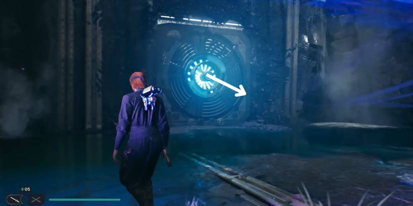 image showing the seventh step of solving the chamber of detachment puzzle in star wars jedi survivor.
