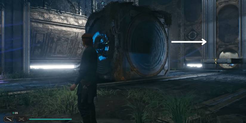 image showing the sixth step of solving the chamber of detachment puzzle in star wars jedi survivor.