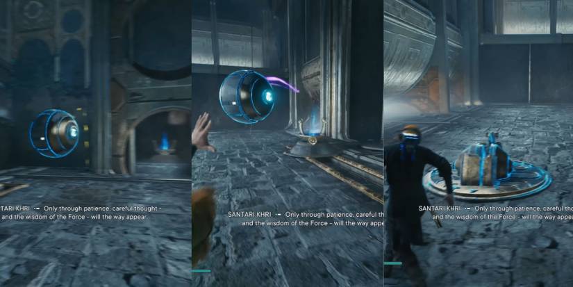 image showing how to star solving the puzzle at the chamber of reason.