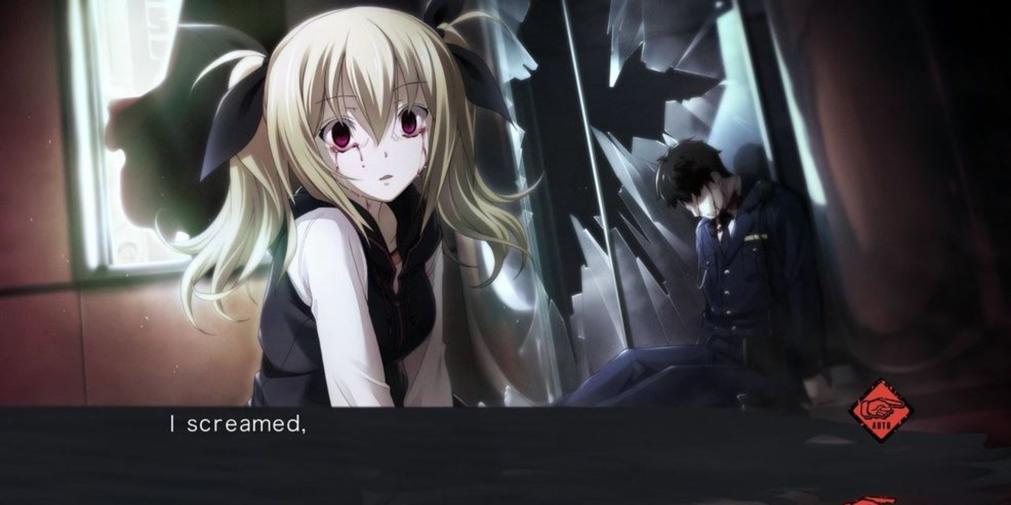 Best Horror Visual Novel Games for Mobile Chaos_Child gameplay