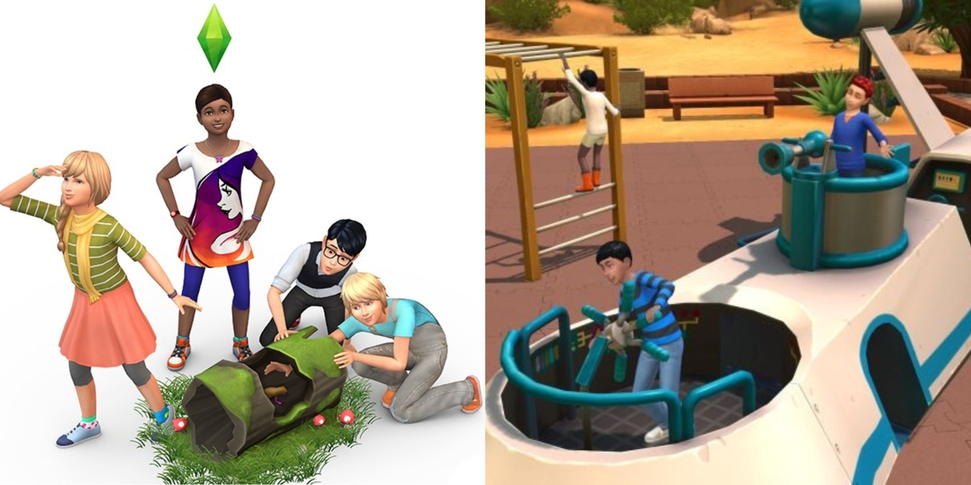 Child Sims Playing In The Sims 4