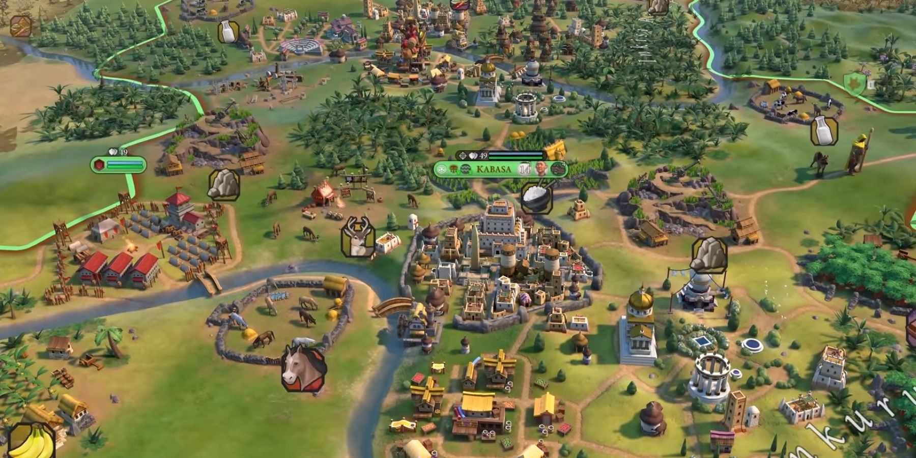 Civilization 6 Nzinga Mbande Kongo City