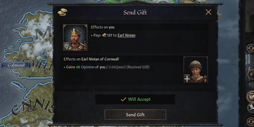 CK3 Gifts and Schemes