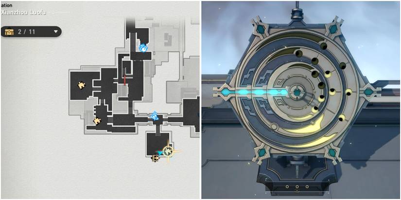 cloudford bountiful chest 11 location in honkai star rail