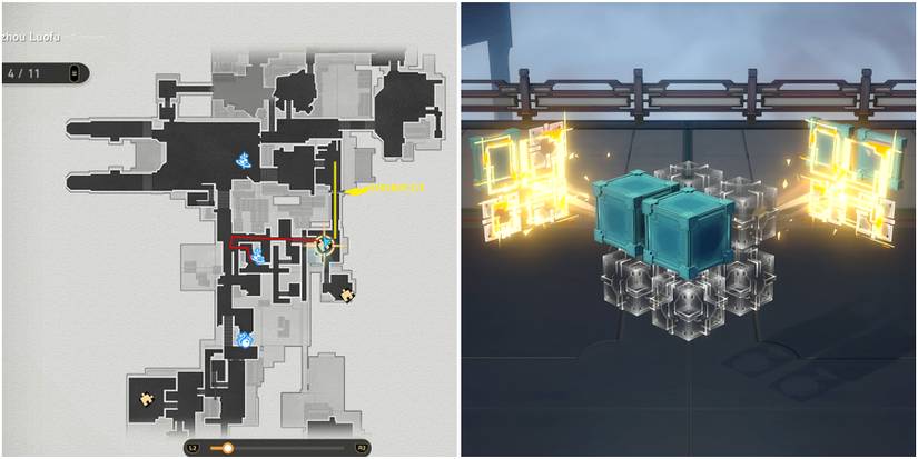 cloudford bountiful chest 7 location in honkai star rail