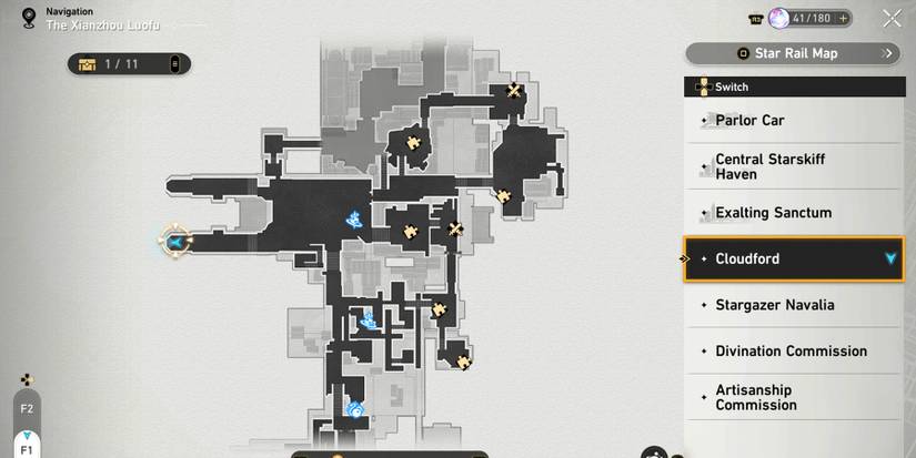 cloudford chest 3 location in honkai star rail