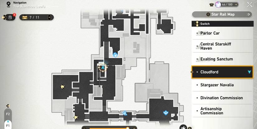 cloudford chest 7 location in honkai star rail