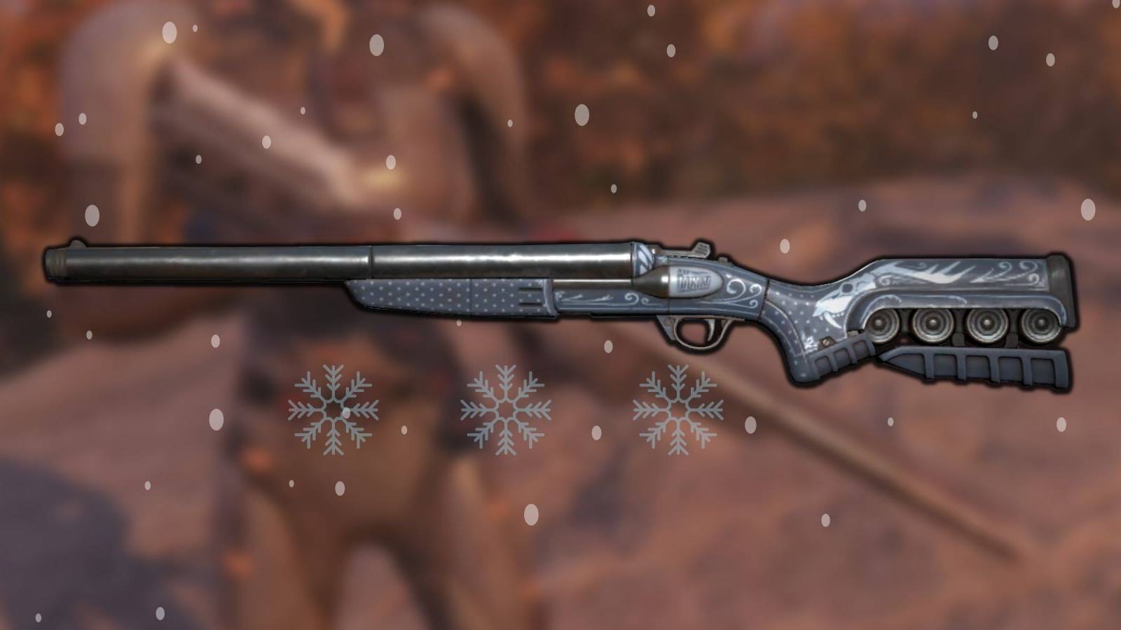 image showing the cold shoulder shotgun in fallout 76.