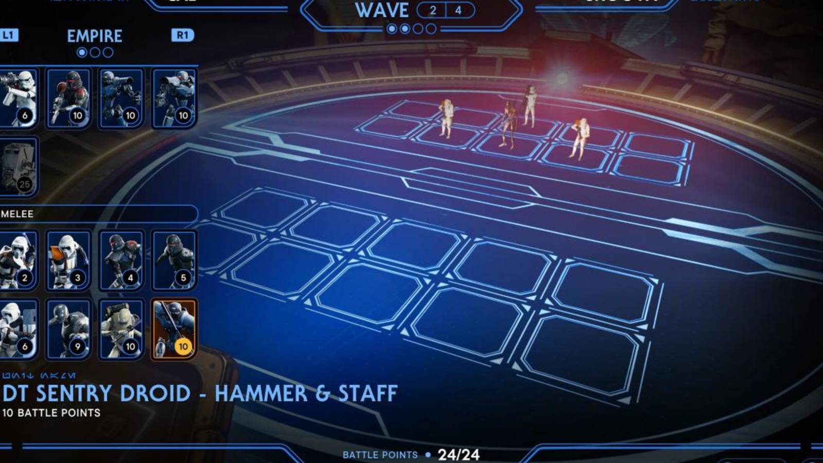 holotactics minigame in star wars jedi: survivor