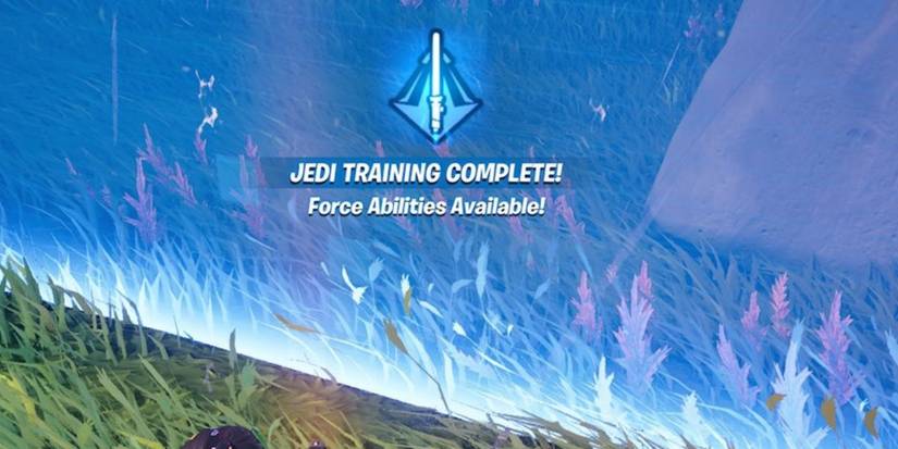 completing the jedi training milestone