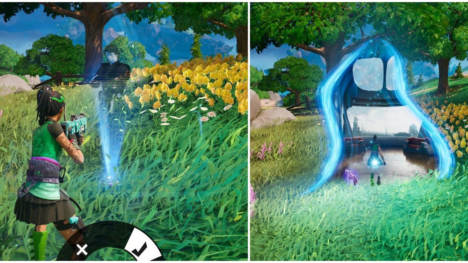 entering a portal to get force powers