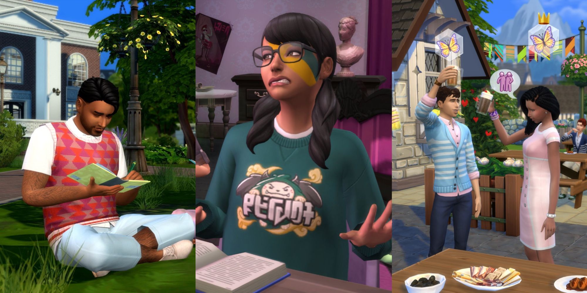 Teenage Sim gameplay in The Sims 4