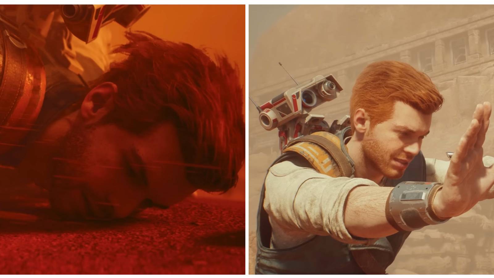 Cal Kestis using the force