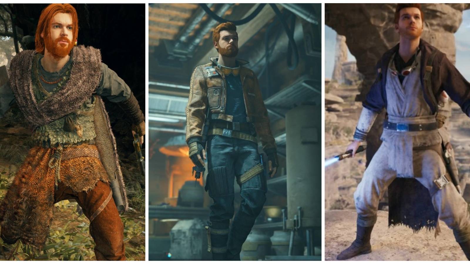 the best outfits for cal kestis in jedi survivor