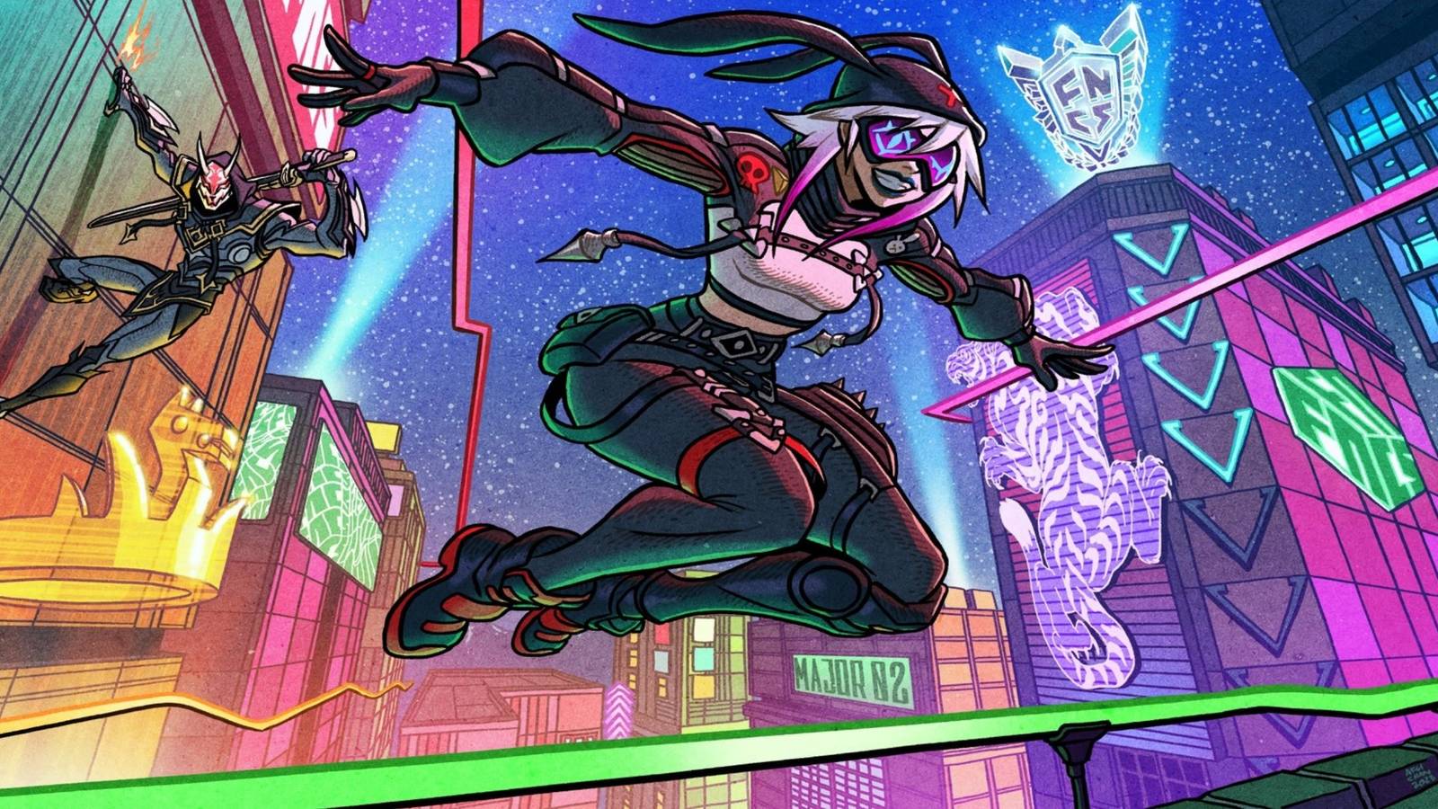 highwire's pursuit loading screen in-game