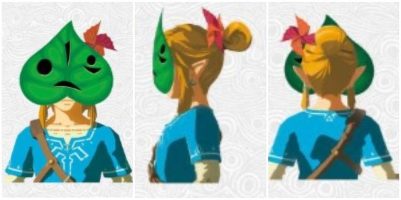 korok mask concept art in breath of the wild