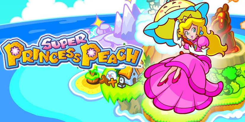 Peach with her parasol