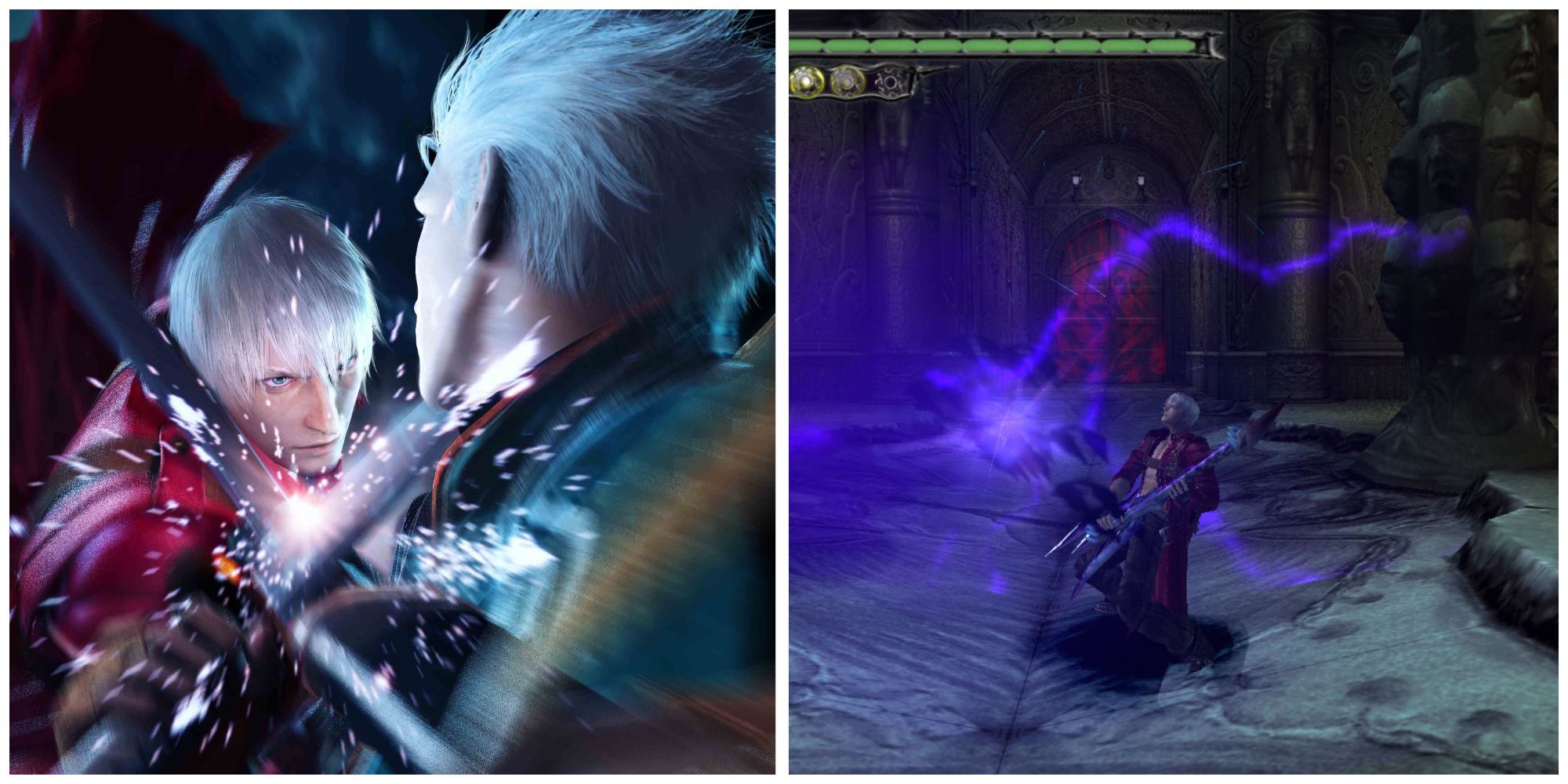 Dante vs Vergil Battle 2 DMC3 REMAKE 