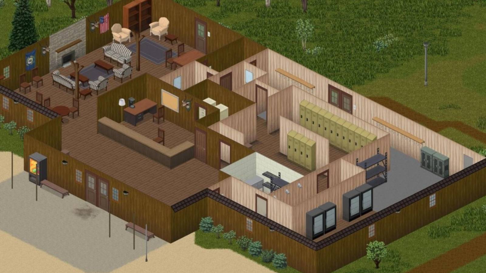 Hunting Lodge project zomboid