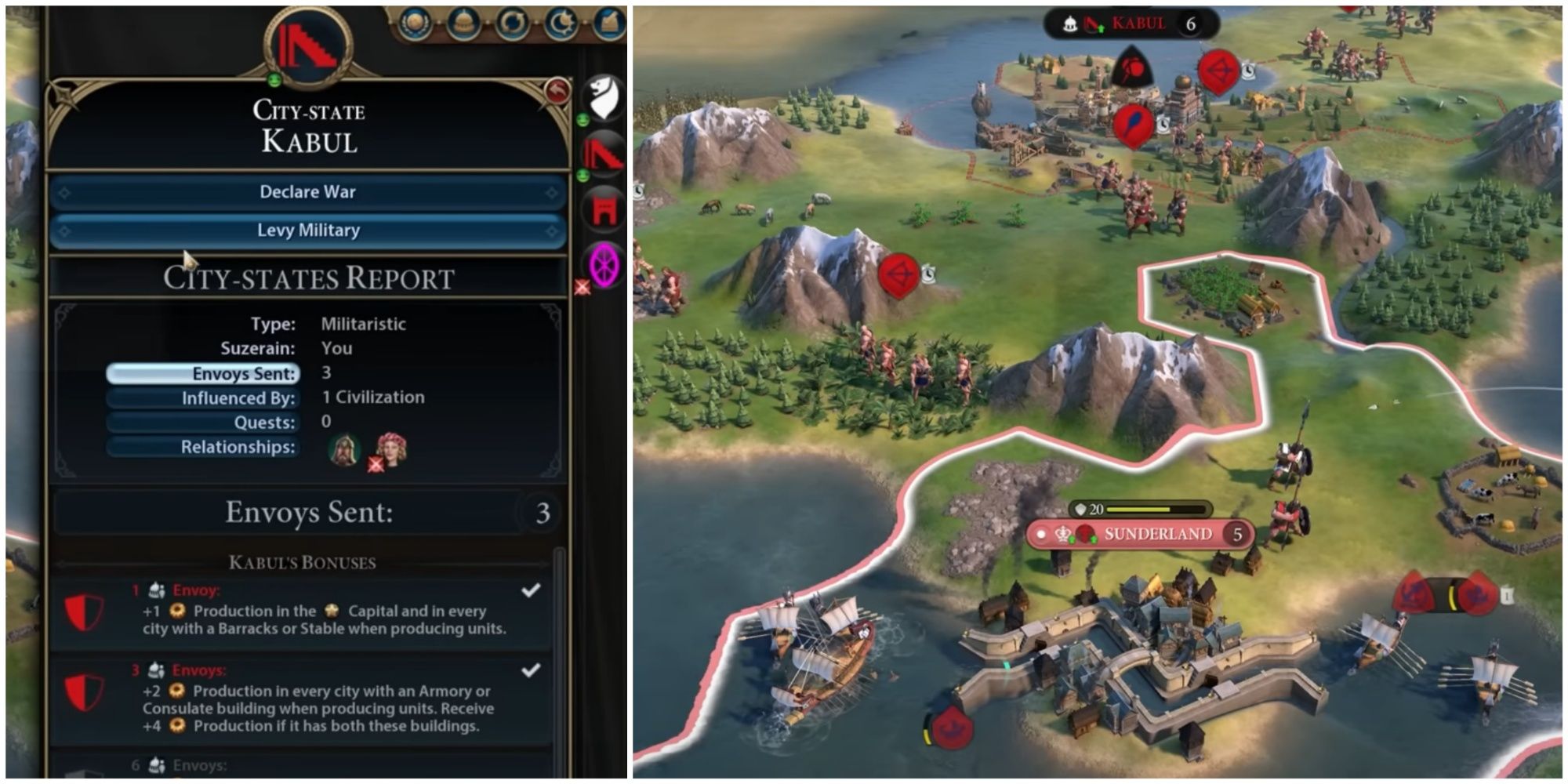 levying units in civilization 6 as harald hardrada