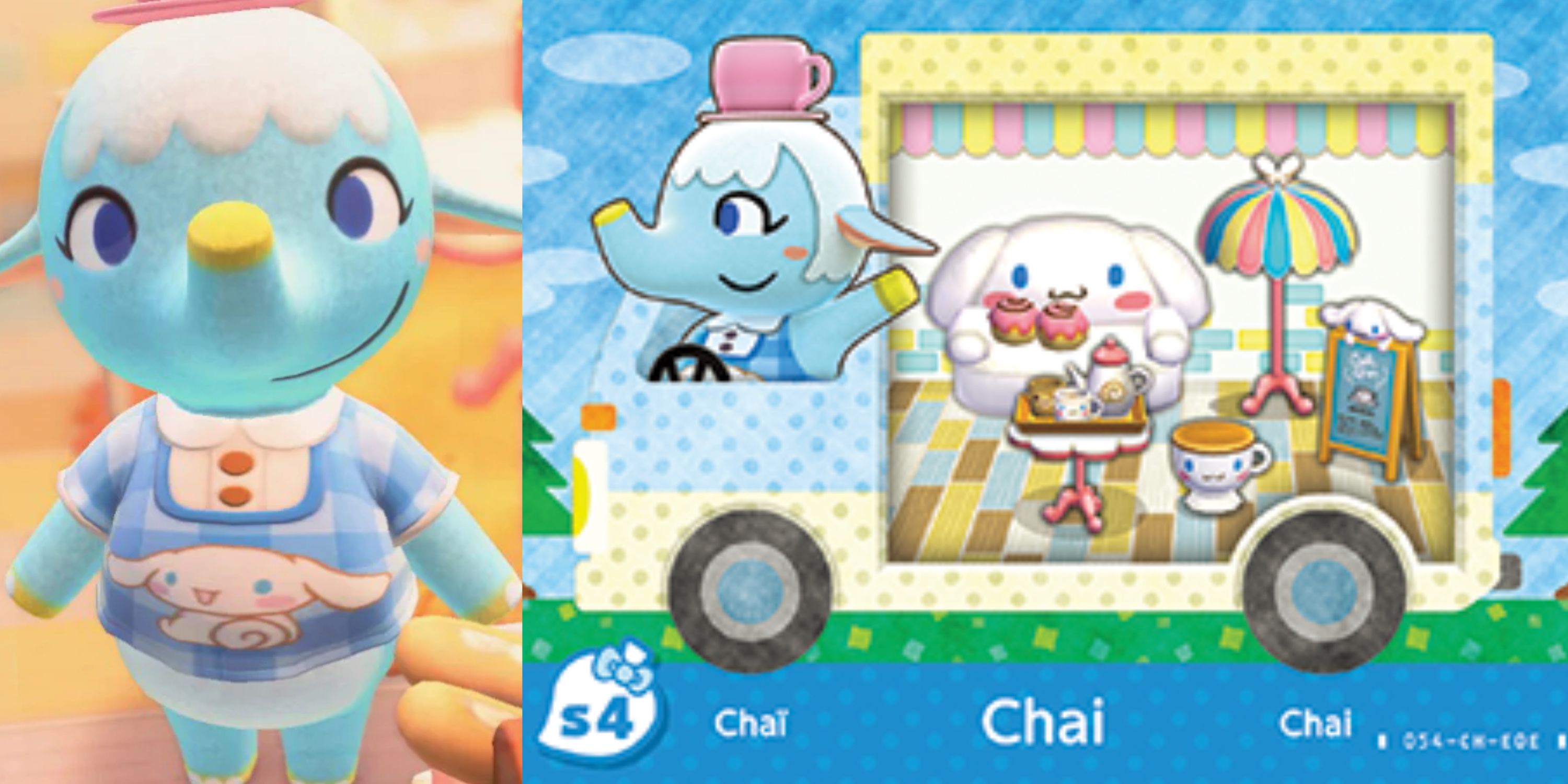 Chai is a Cinnamoroll inspired Elephant villager