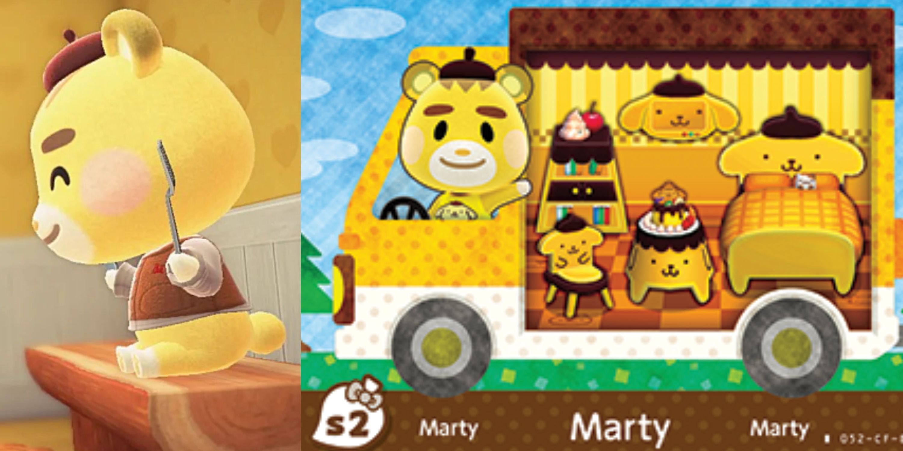 Marty is a Pompoppurin inspired Bear Cub villager