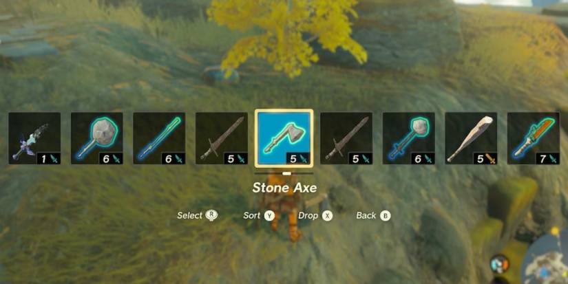 making an axe in tokt