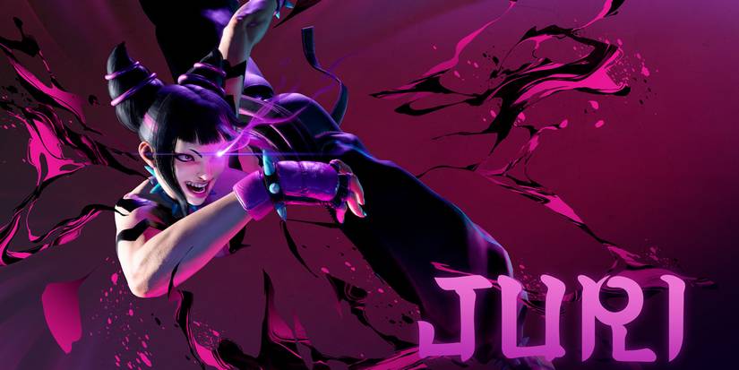 Juri's character design in Street Fighter 6