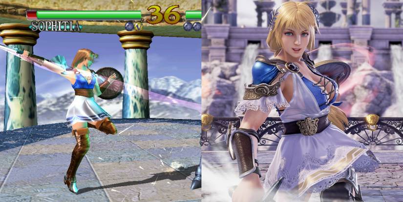 Original Sophitia and her reboot version