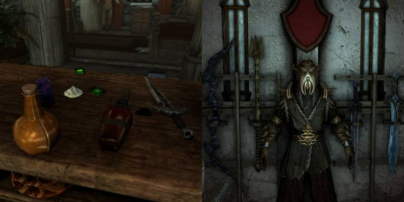 Gathering items and collection