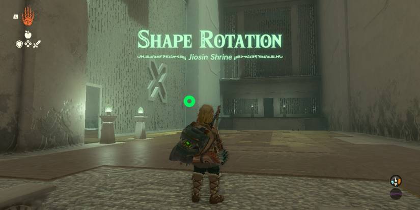 The Shape Rotation Trial in Jiosin Shrine in Tears of the Kingdom