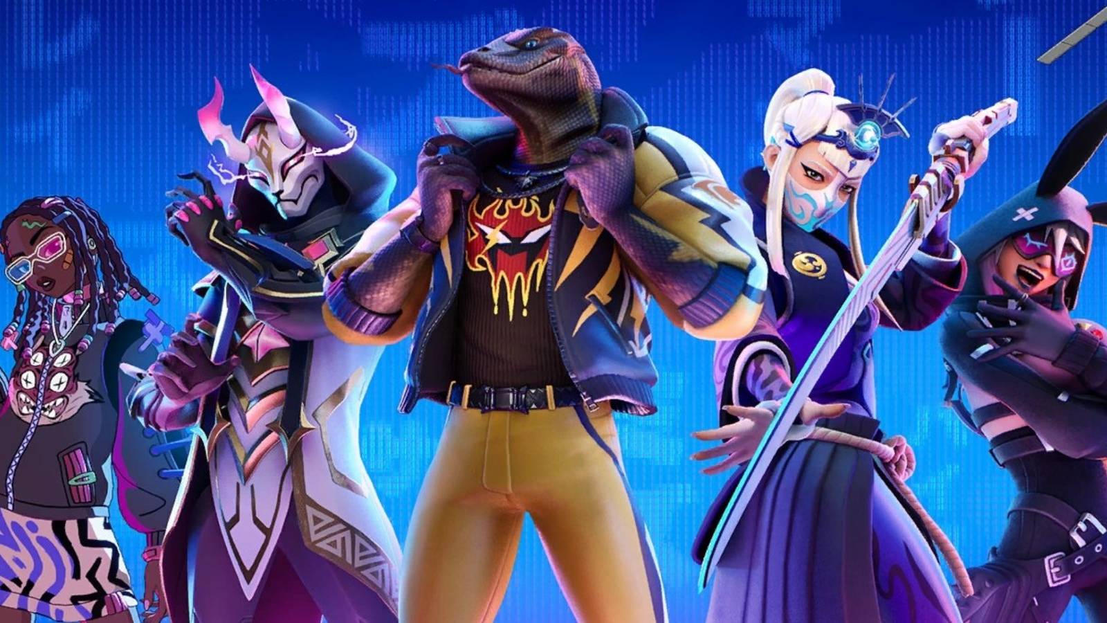 image promoting skins for the chapter 4 season 2 battle pass